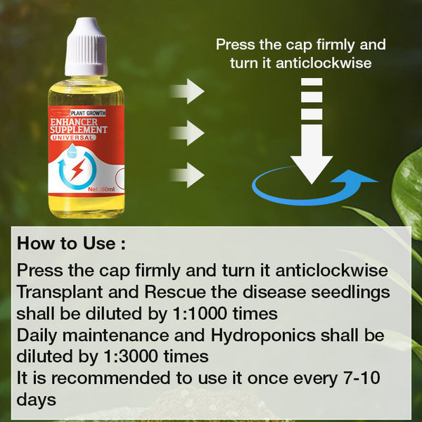 🔥Ótimo para vender! Compre 1 e leve 2 grátis🔥Suplemento para melhorar o crescimento das plantas🍃