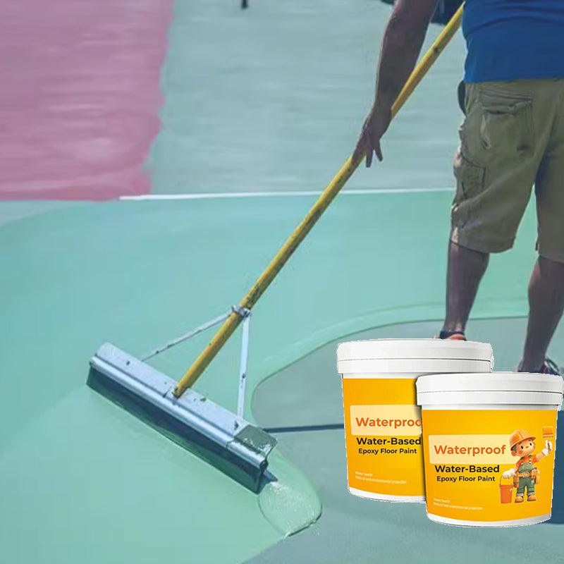 Waterproof Water-Based Epoxy Floor Paint - clarioy