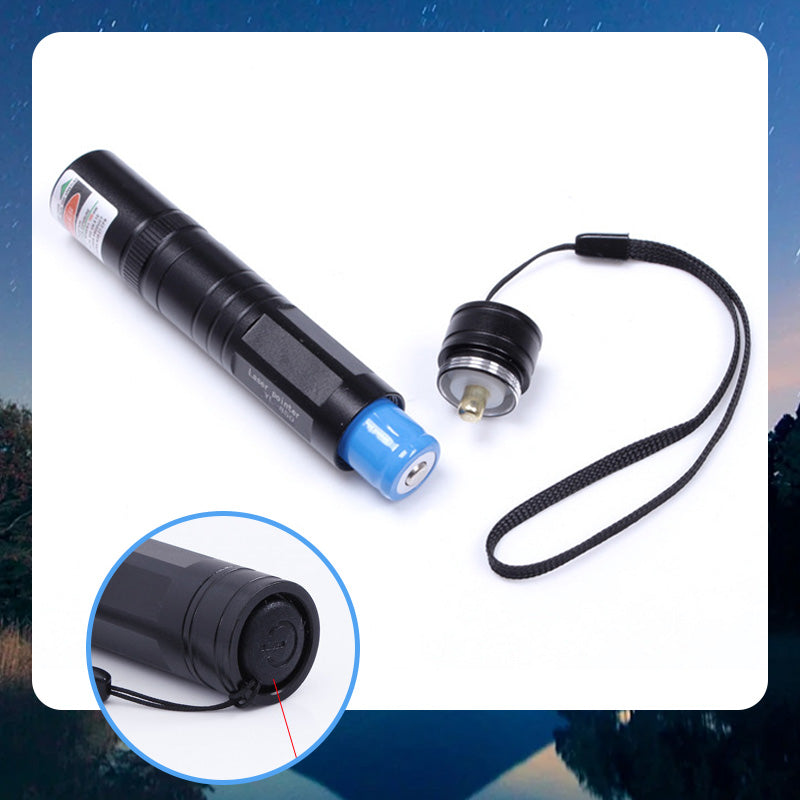 High Power Single Laser Pointer Flashlight