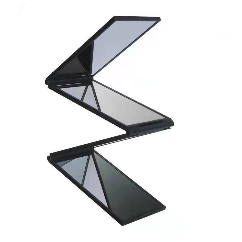Multi Angle Folding Mirror for Self Haircutting - Head Back View Available