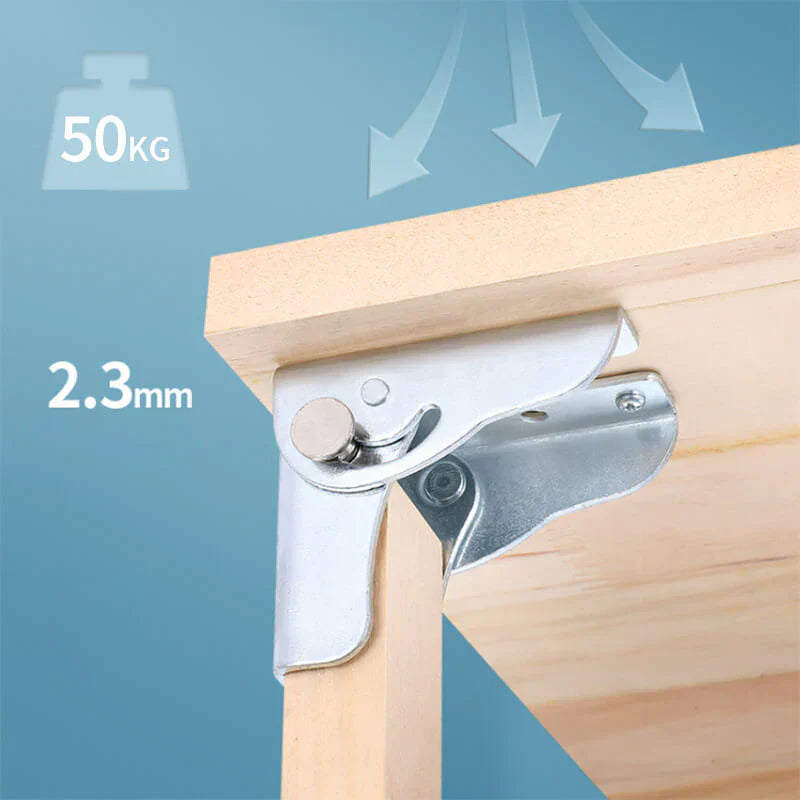 📐90 Degree Self-locking Folding Hinge