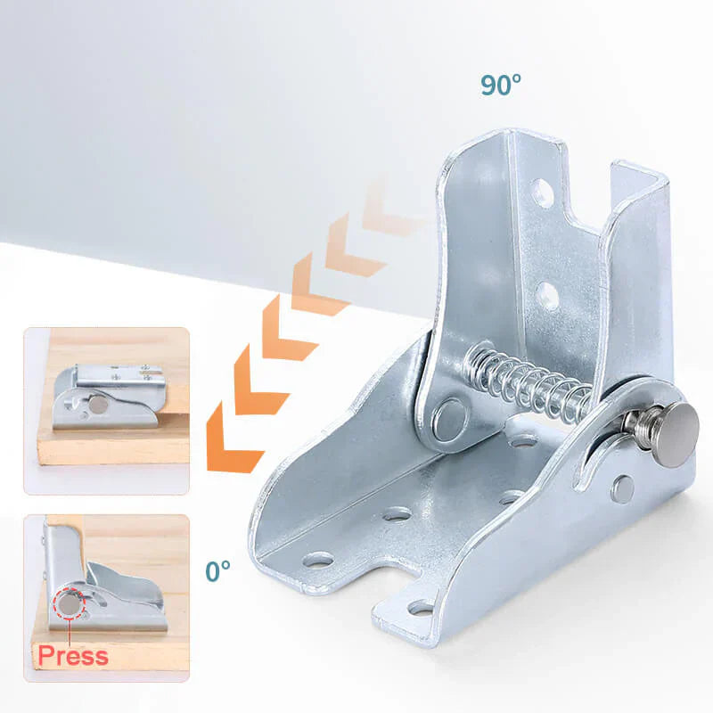 📐90 Degree Self-locking Folding Hinge