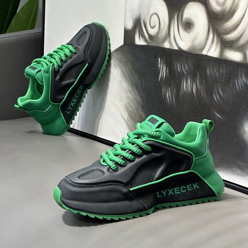 🔥Novo estilo 2024💥Sapatos leves, respiráveis, com absorção de choque e sola grossa para homens