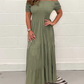 (💃49% off🔥Free shipping) Ruched maxi dress