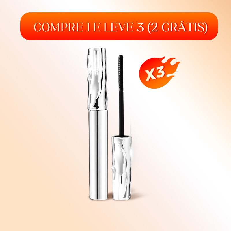 ✨Rímel à prova d'água com fibras – alonga e curva os cílios instantaneamente