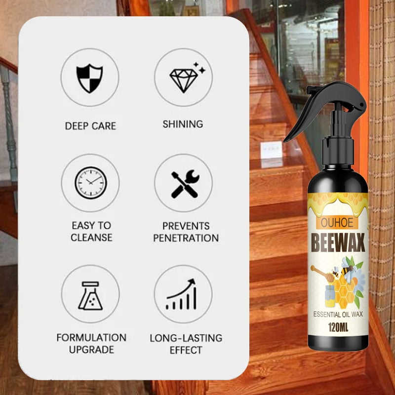🎉 New Year's Sale - Pure Natural Beeswax Spray 🎉 Make Your Furniture Sparkling ⭐