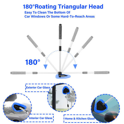 Auto-Windschutzscheiben-Reinigungsset – ausziehbar und 180° drehbar