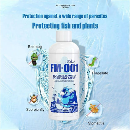 Agente Purificador de Água para Aquários e Removedor de Algas