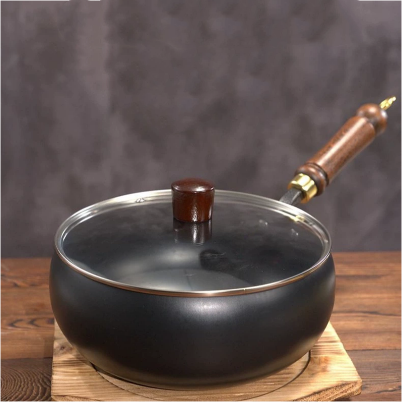 🍳 Flash Sale 🔥 Ultra-light, uncoated, thick cast iron non-stick frying pan