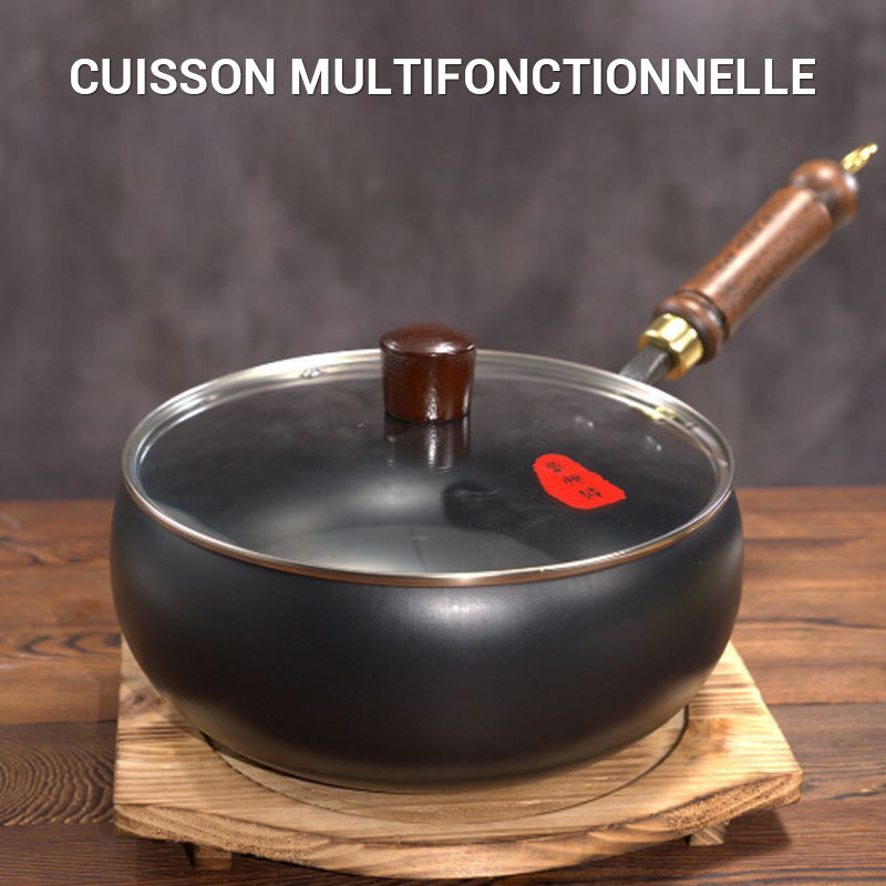 🍳 Flash Sale 🔥 Ultra-light, uncoated, thick cast iron non-stick frying pan