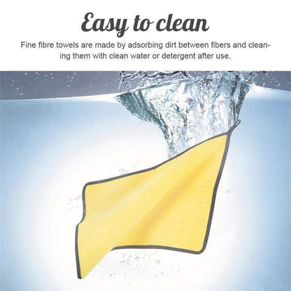 Double-sided Microfiber Absorbent Towel
