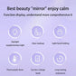 4-in-1 LED Lighted Mirror with Power Bank & Hand Warmer