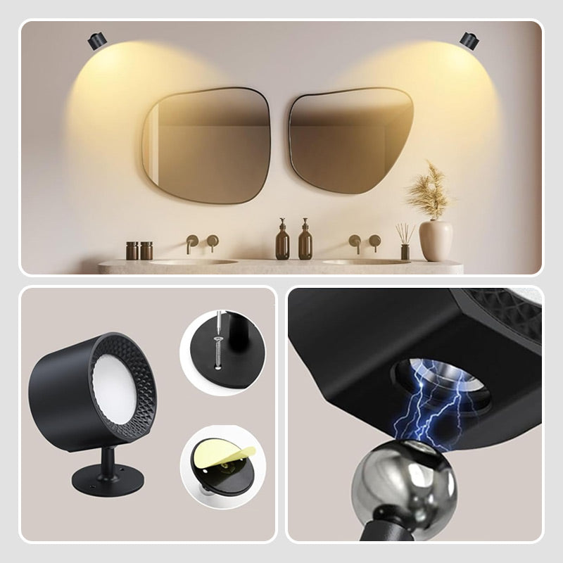 ⏳Limited time 50% discount💥Adjustable brightness Magnetic lamp USB rechargeable