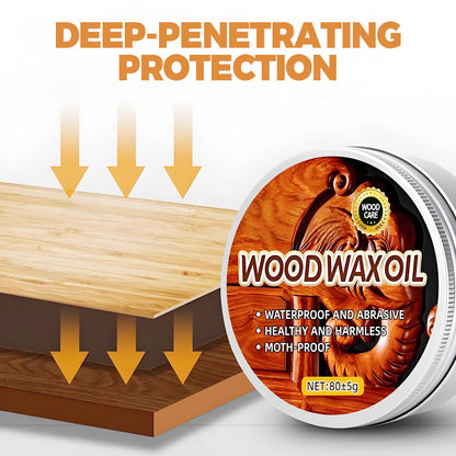 🎉Last Day Sale 50% OFF💥Waterproof, Anticorrosive & Renovation Wood Wax Oil for Wooden Furniture