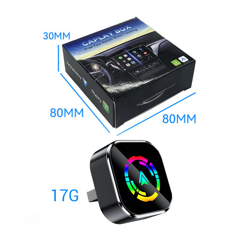 📱 60% RABATT JETZT! 🔥 2-in-1 Funkadapter - Kompatibel mit iPhone & Android Auto, Einfache Plug-and-Play-Installation ✨