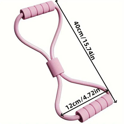 Faixa de Resistência em Formato de 8 para Treinamento de Força